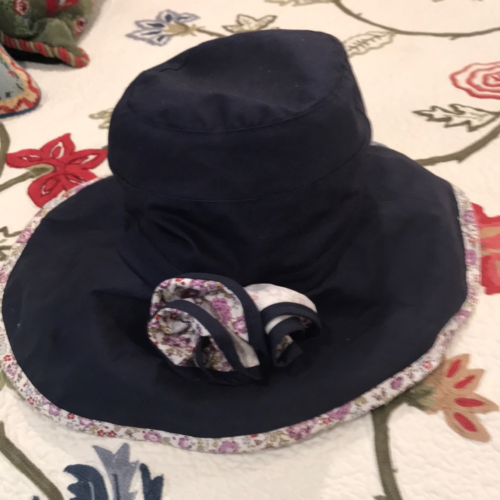 Packable Navy Sun Hat
